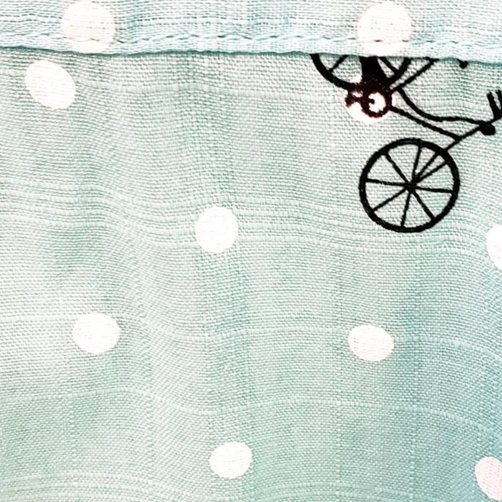 Karen Scott Bicycle Print Top​ - Picture 6 of 7